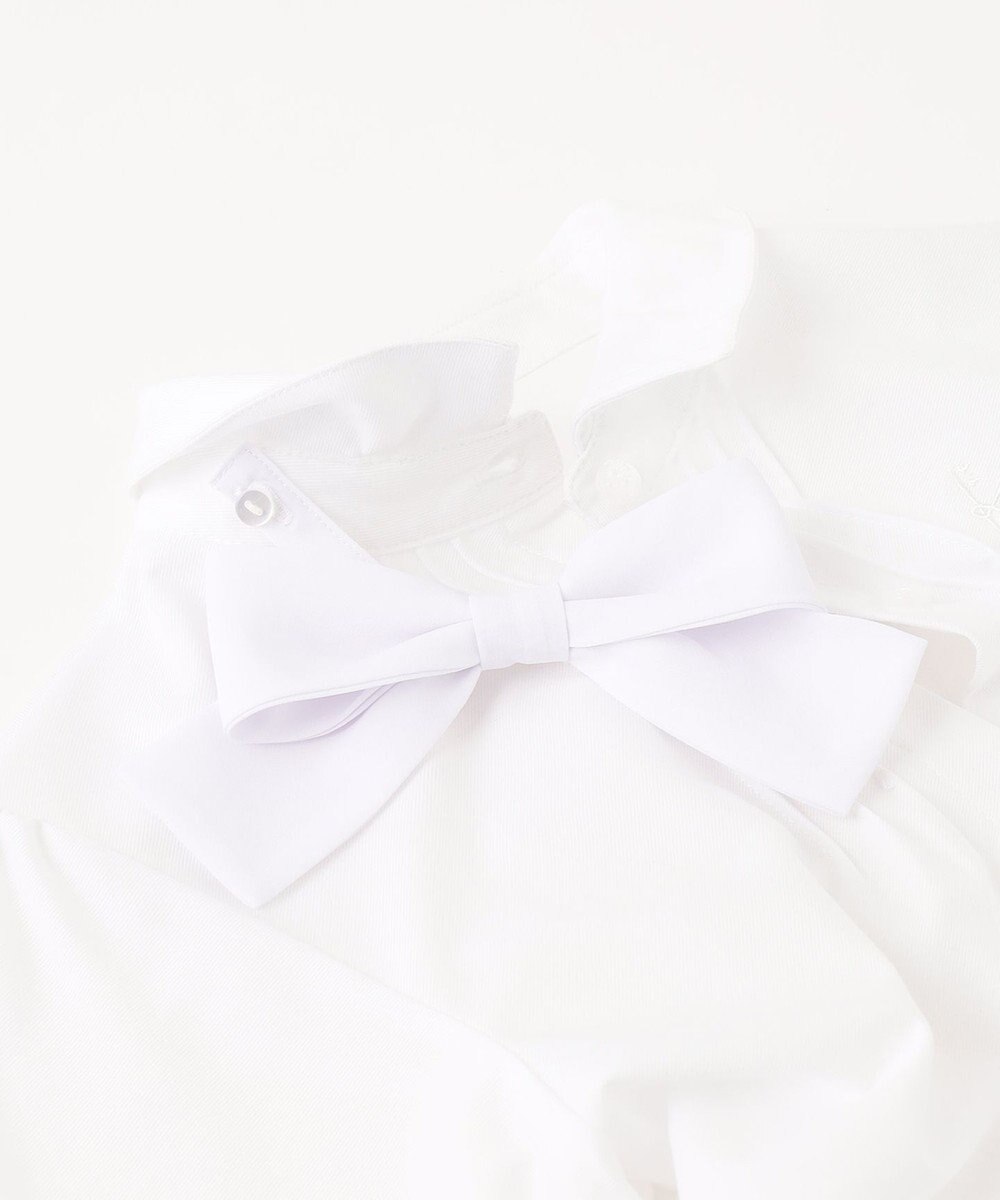 組曲 KIDS 【150-170㎝】リボンタイ2WAY ブラウス 