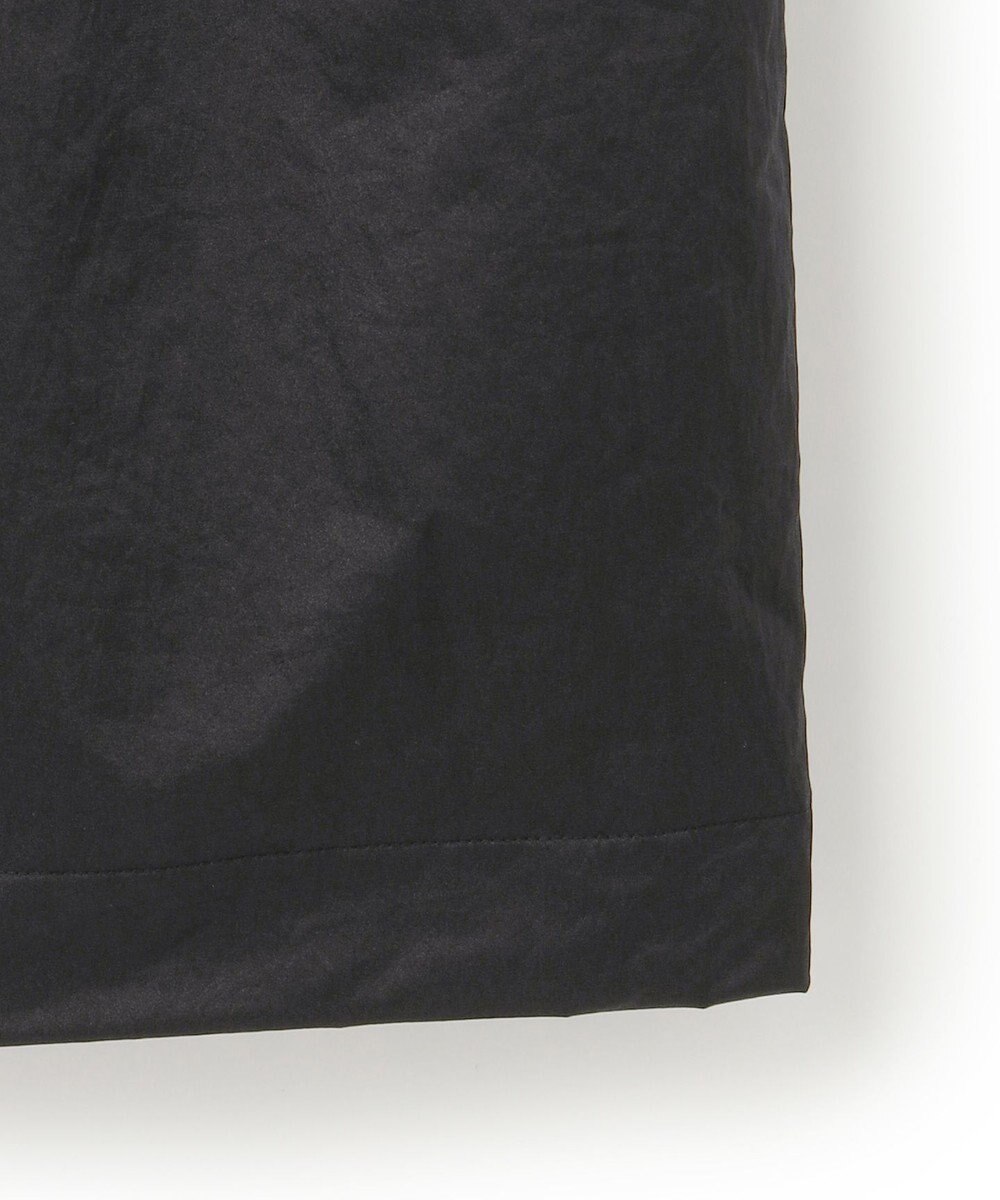 ICB メタリックナイロンサテン コクーンスカート 