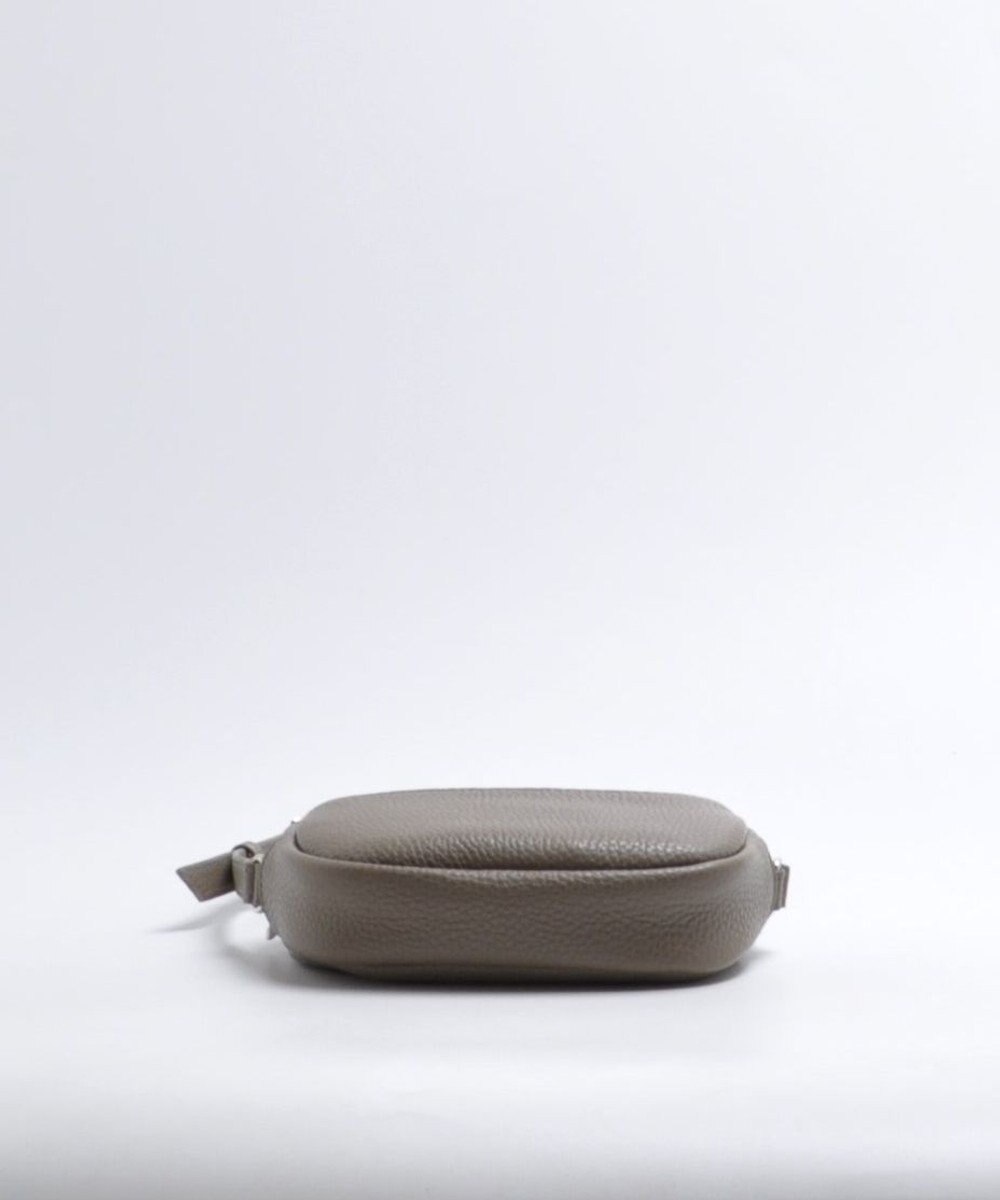 blancle シュリンクレザー ラウンドショルダーバッグ 