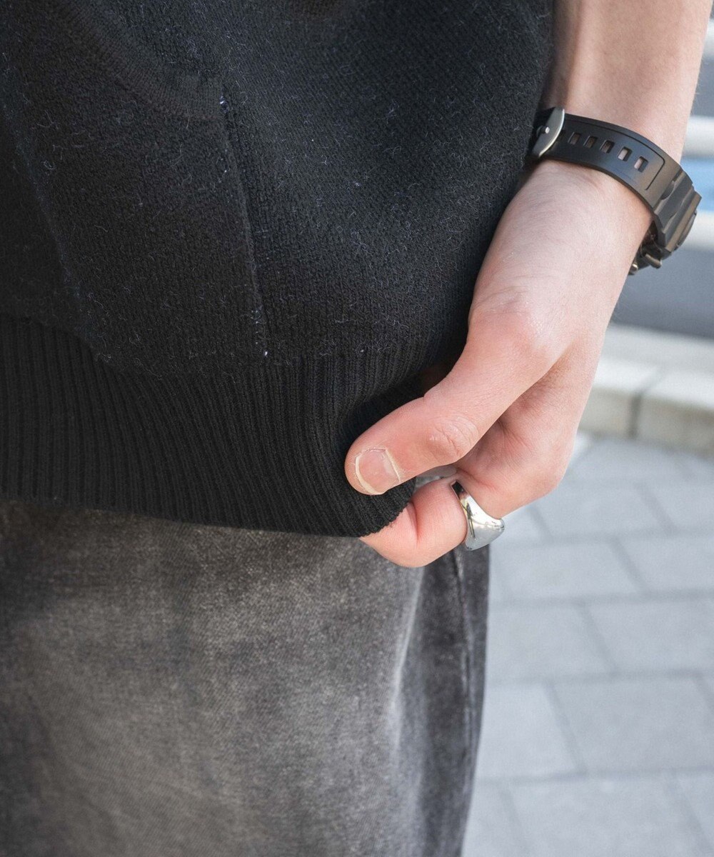 WEGO 【ユニセックス着用ITEM/MLサイズ展開】ジャガードノースリジップパーカー 