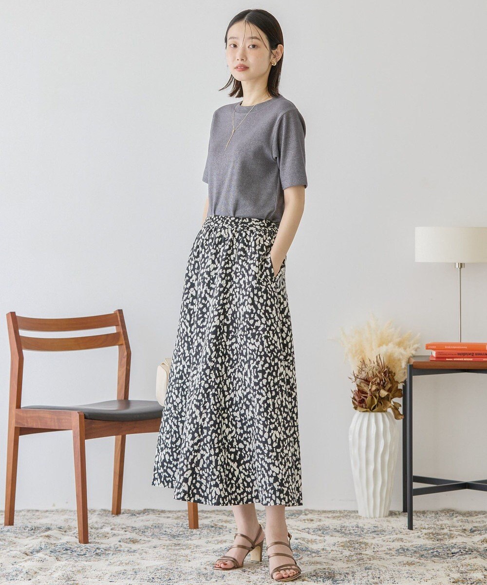 AMERICAN HOLIC ラメリブＴシャツ 