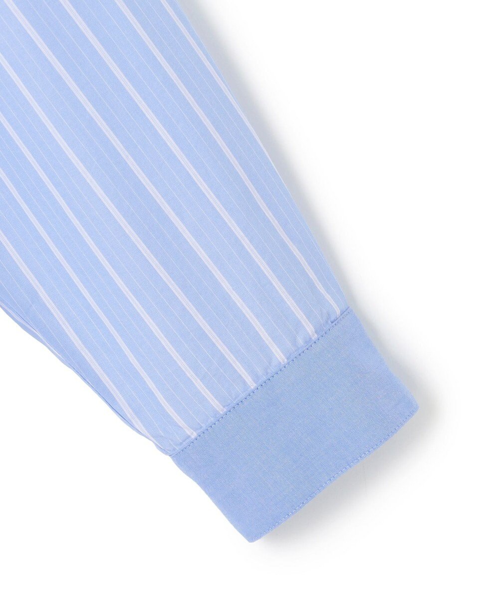 J.PRESS YORK STREET 【WOMEN】コットンタイプライターストライプ ブラウス 