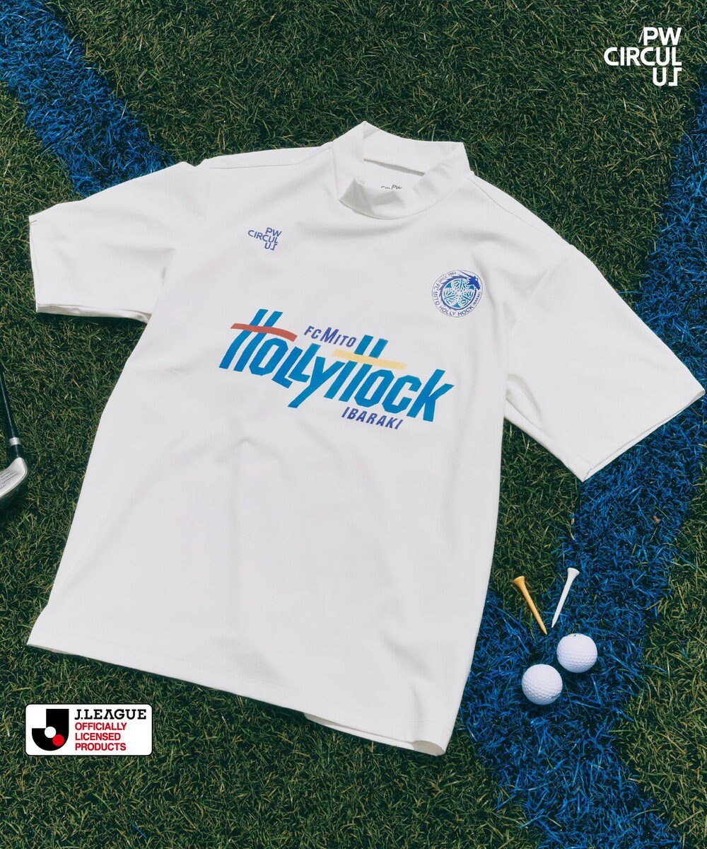 PW CIRCULUS 【UNISEX】J.LEAGUE モックネック J1所属の20クラブコラボ ゴルフ 