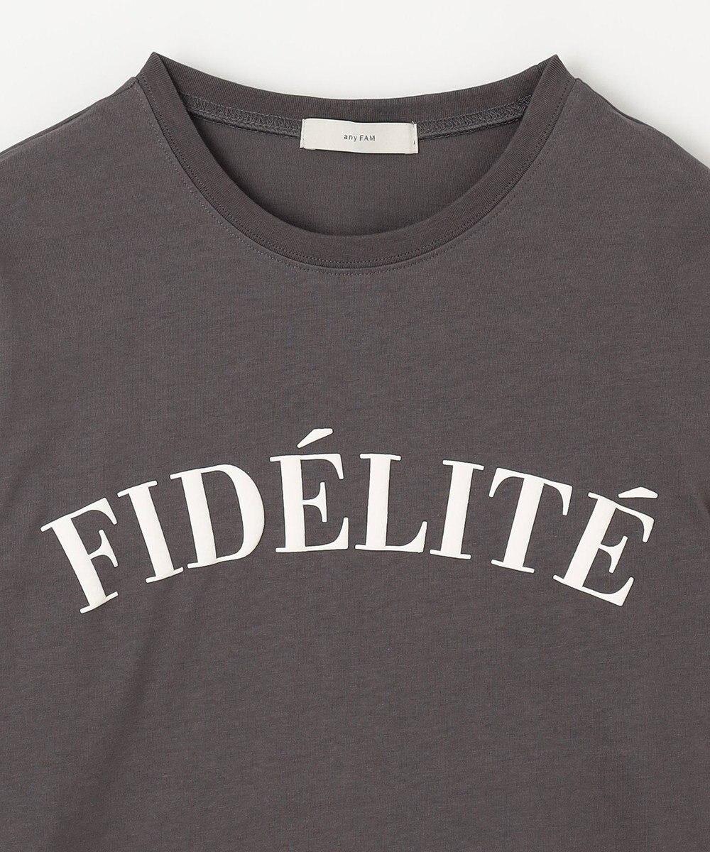 ANY L ロゴロングTシャツ 