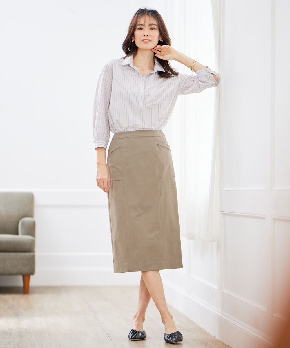 J.PRESS LADIES 【WEB限定】 ギャザー ミュール 