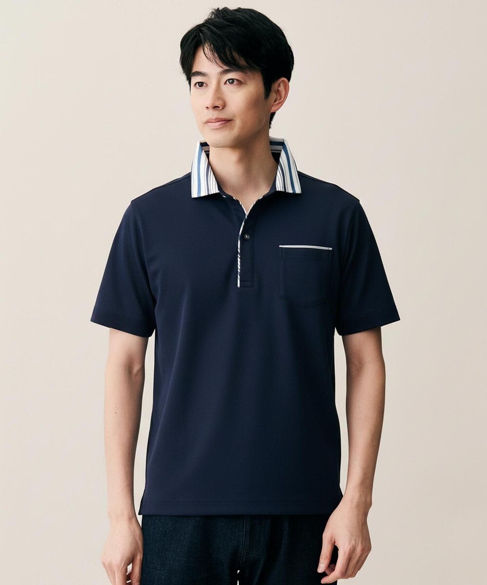 JOSEPH ABBOUD 【愛されて21年！オーガニックコットン使用】ダディ ポロシャツ 