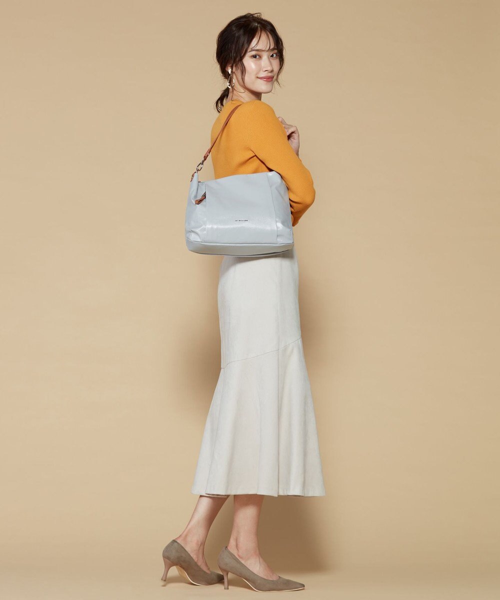 LA BAGAGERIE コーティングキャンバス 2WAYショルダーバッグ 