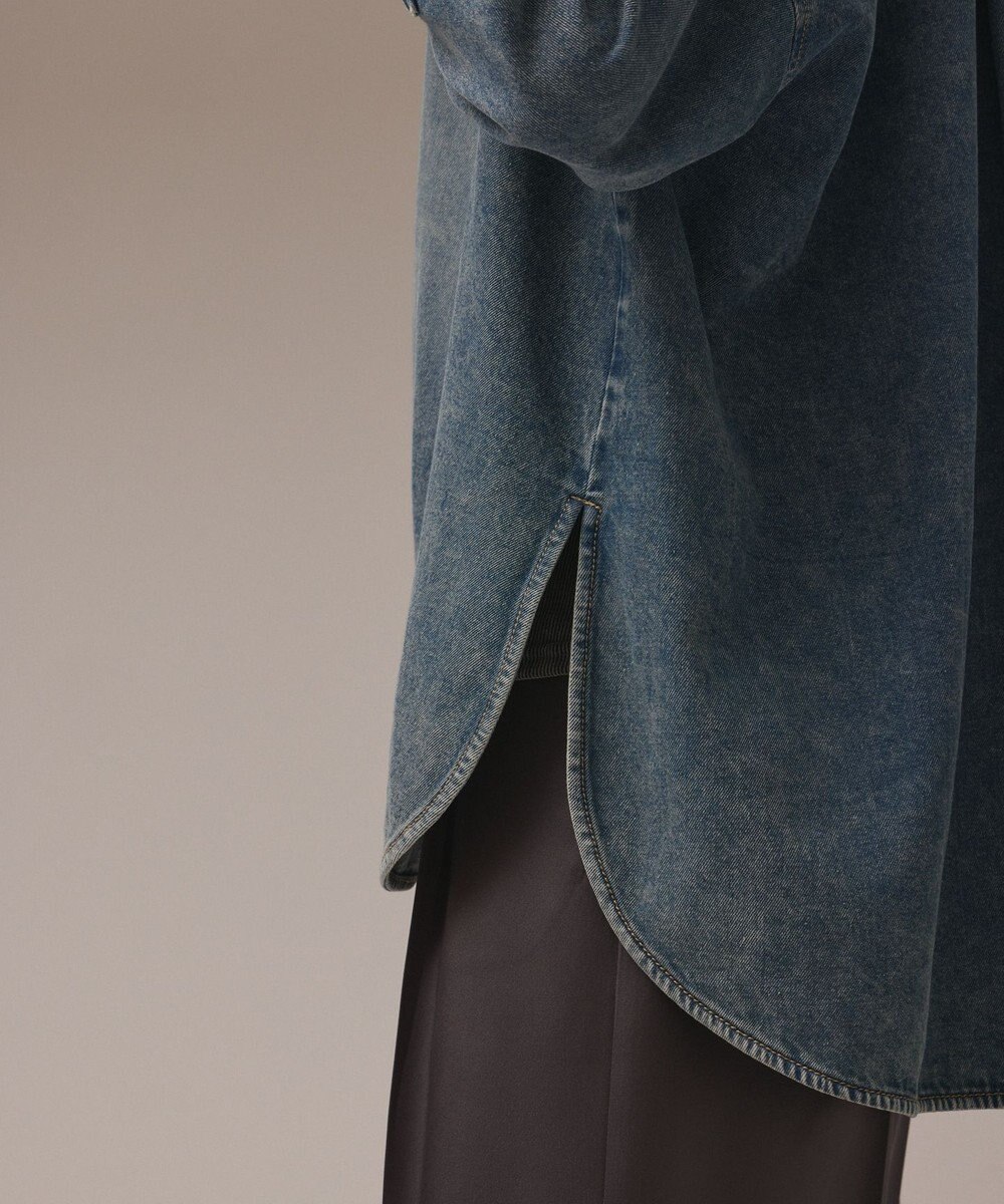 GRACE CONTINENTAL デニム2WAYシャツ 