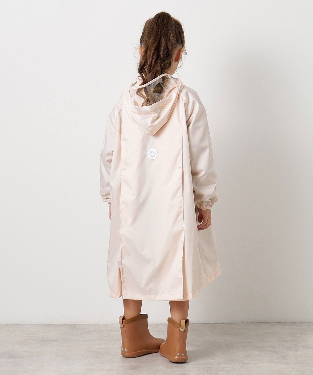 MOONBAT 【ジュニアリュック対応】ポールアンドジョー ポーチ付きキッズレインコート 