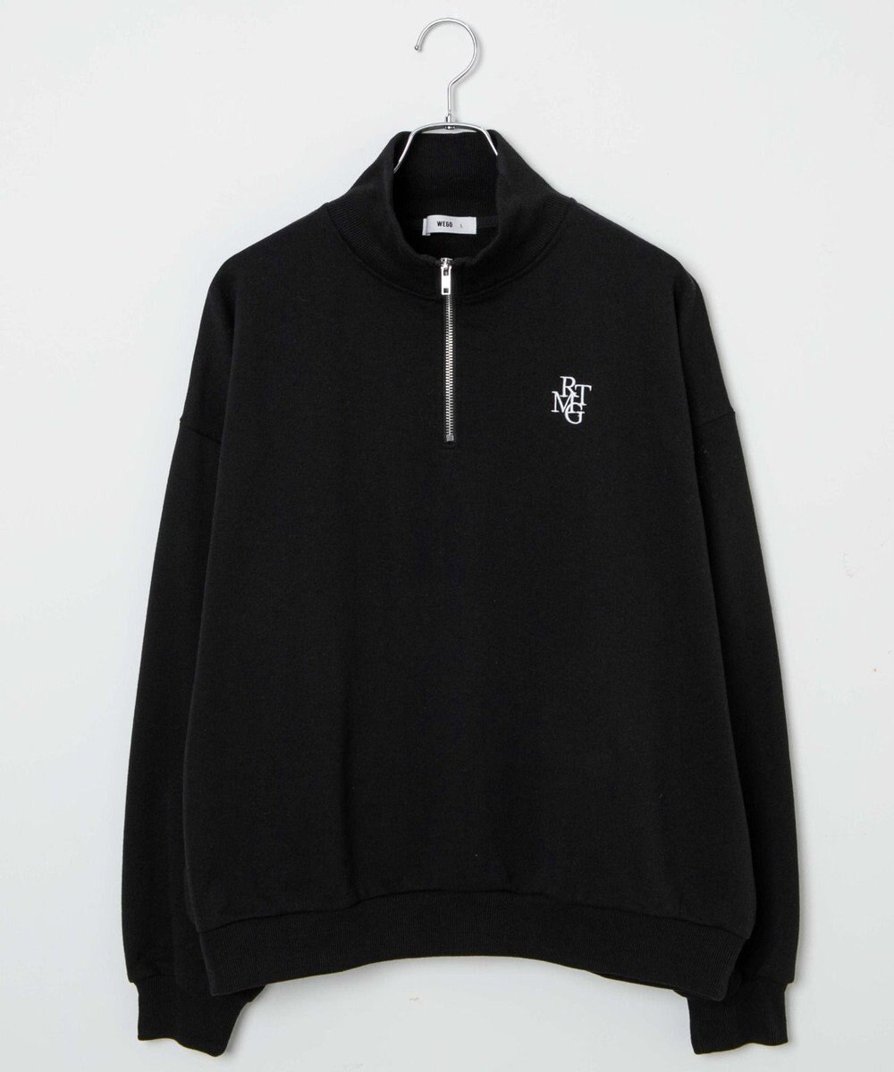 WEGO ハーフジップBIGスウェット 