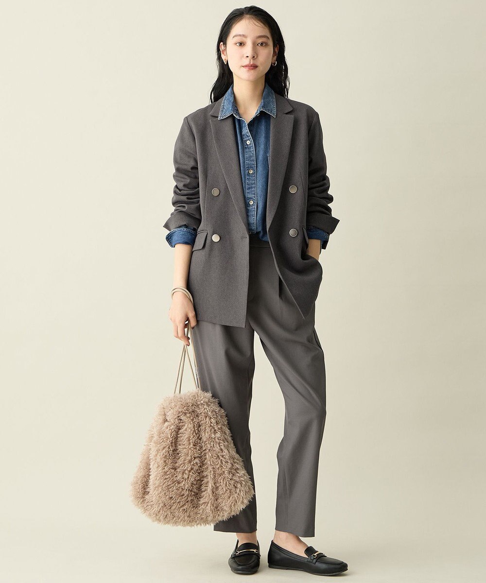 ANY L ウーリッシュＷブレストジャケット 