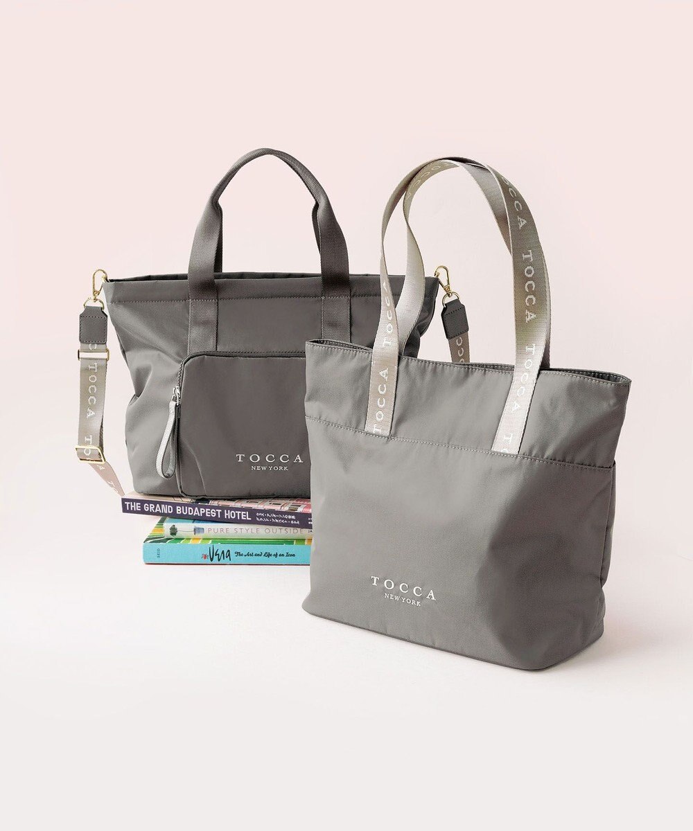 TOCCA 【WEB＆一部店舗限定】METRO NYLON TOTE L トートバッグ L 