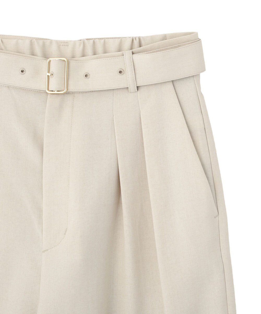 earth music&ecology 【予約】アソートツータックベルトパンツ 