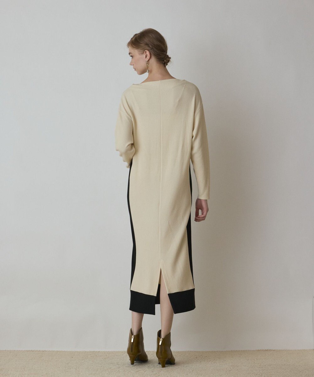 GRACE CONTINENTAL バイカラーカットワンピース 