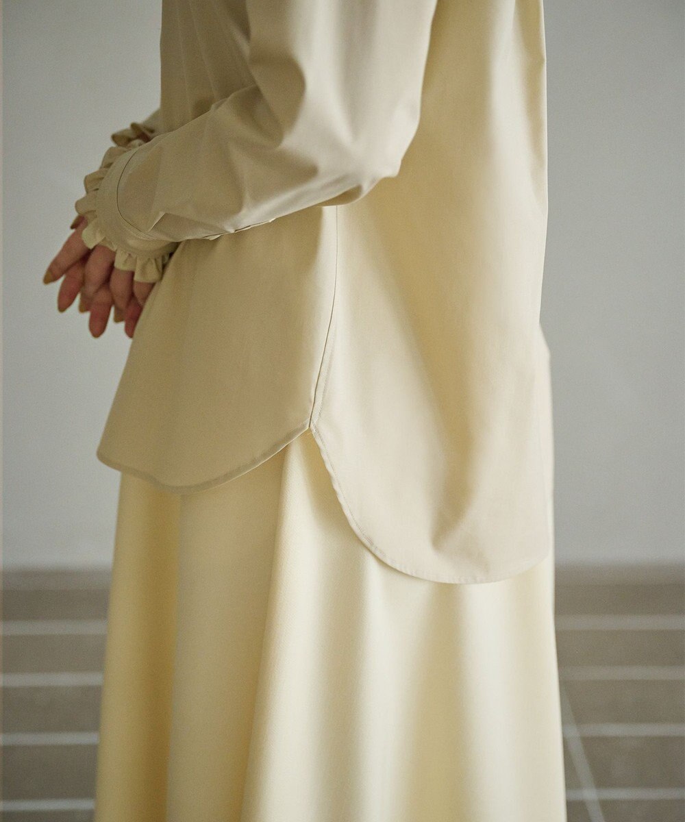 #Newans フリルカラーノーブルブラウス 