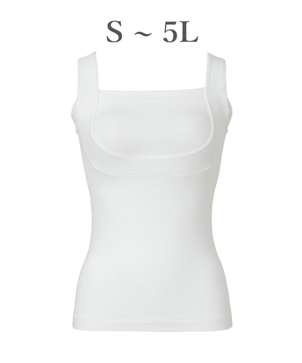 BRADELIS New York 【BRADELIS NewYork peace】綿混楽々バストキープブラキャミ24 ブラデリス 綿混素材で快適に補正 ブラトップ DB524203 