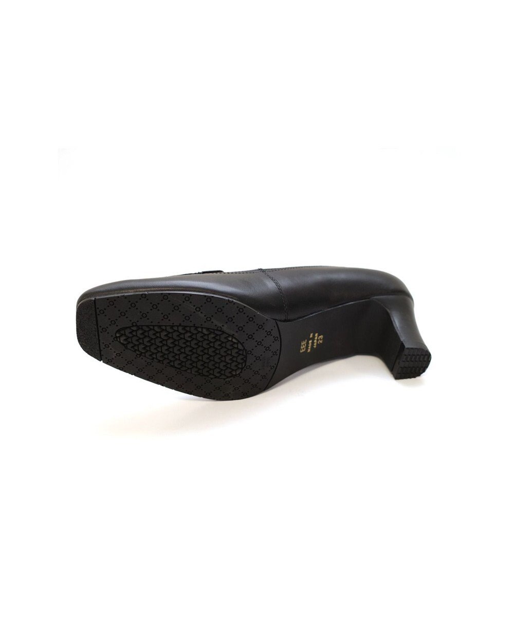 Pointer 日本製 クロコ型押しパンプス 