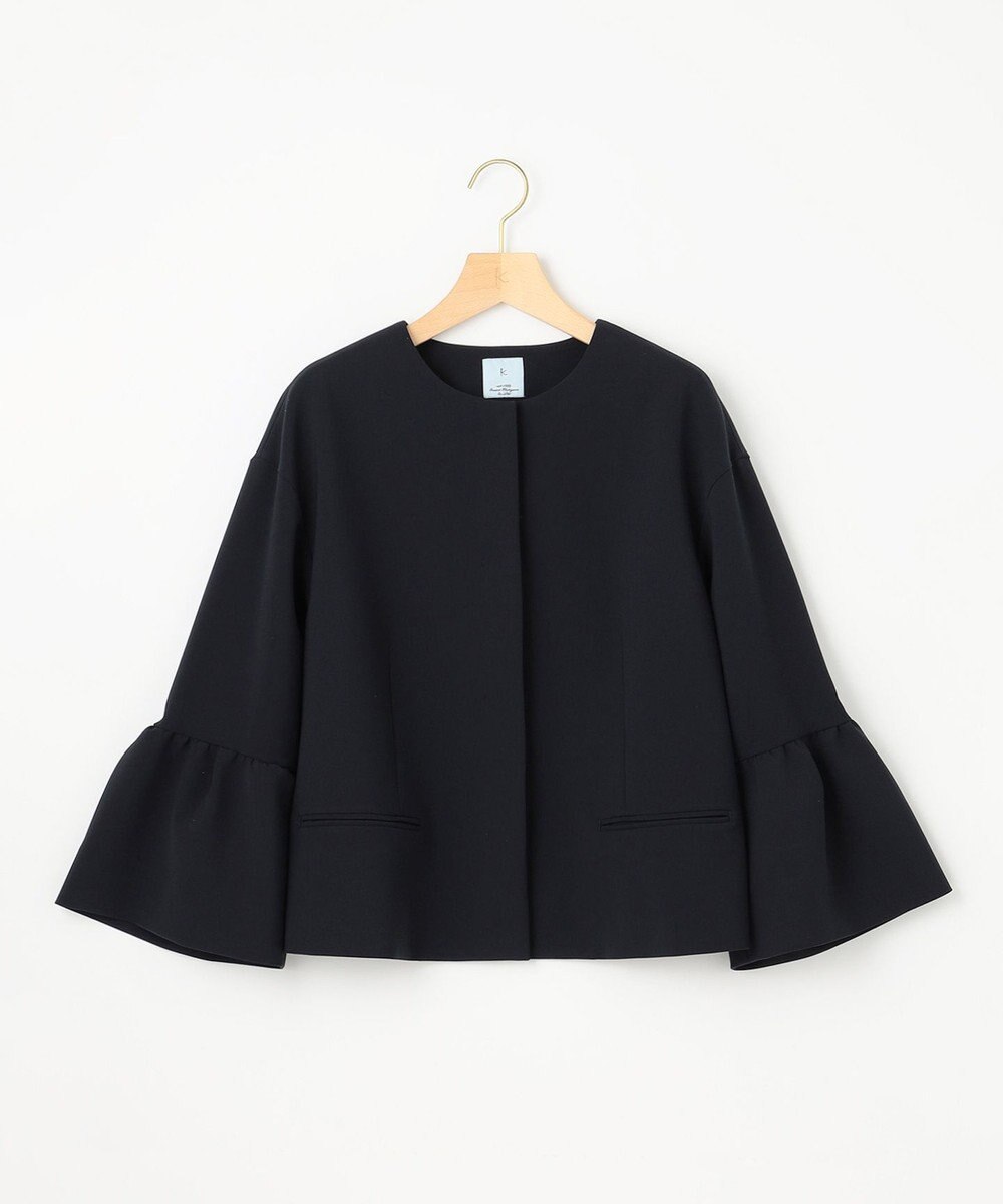 組曲 S 【KUMIKYOKU NAVY】コンフォータブルドレープ ジャケット 