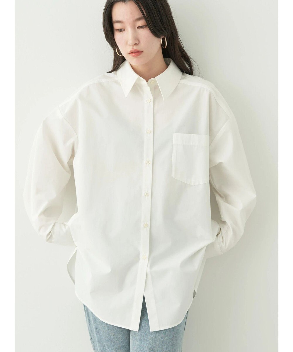 earth music&ecology ボーイズライクシャツ 