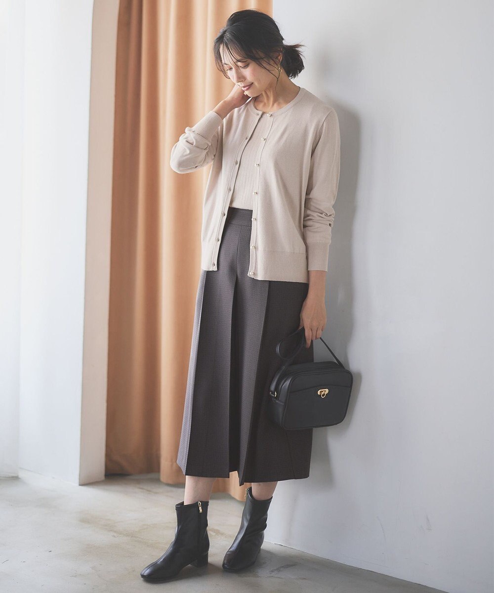 ANY 【洗濯機可/UVカット】パールポイントアンサンブル 