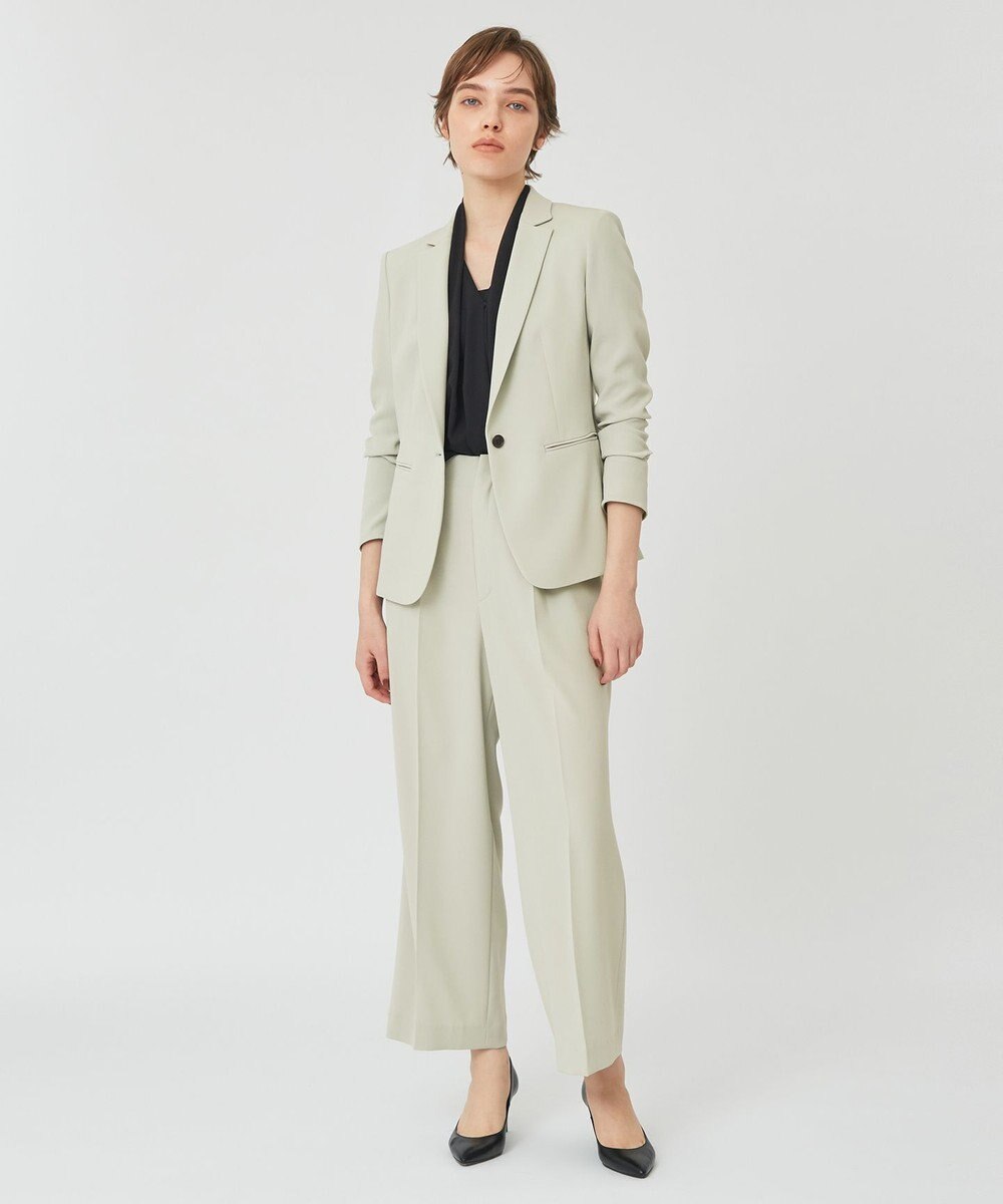 BEIGE， OLIVE / ロングスリーブブラウス 