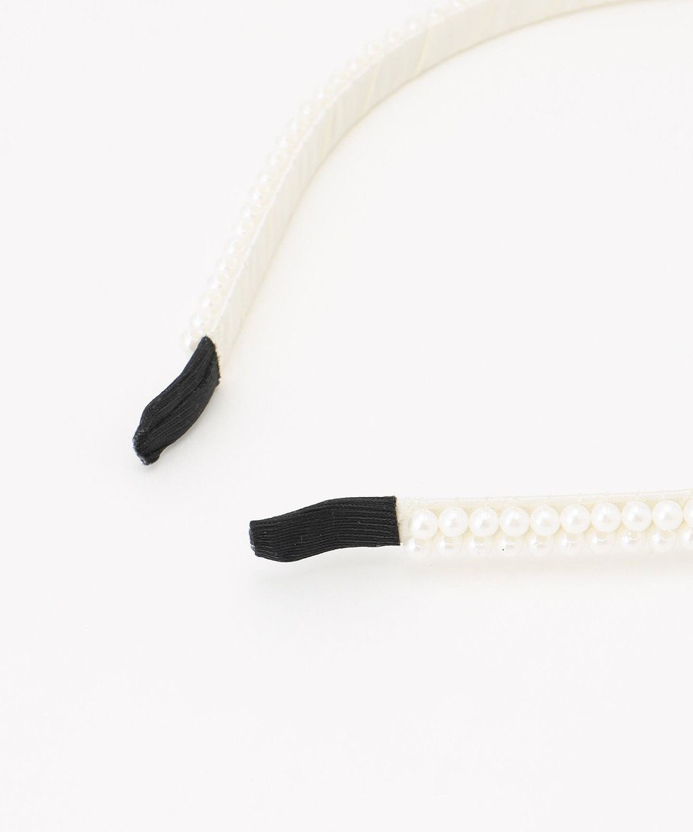 ANY KIDS パール×リボンカチューシャ 