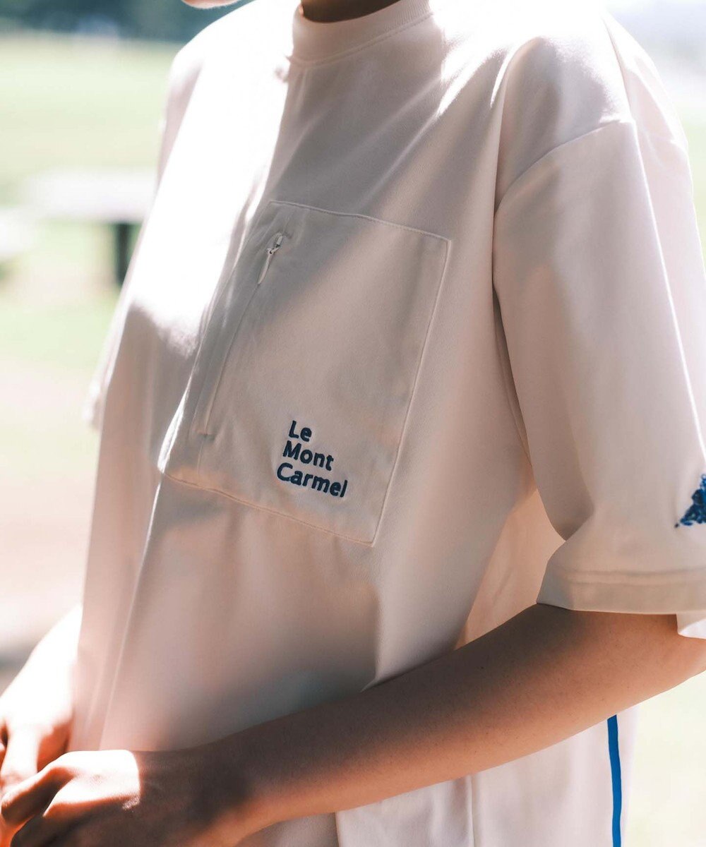 SHARE PARK LADIES 【UVカット・吸水速乾・ストレッチ・軽量 】バックプリントポケットTシャツ（S・Mサイズ） 