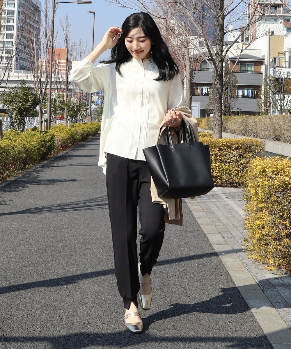 AMERICAN HOLIC サラックールタックブラウス 