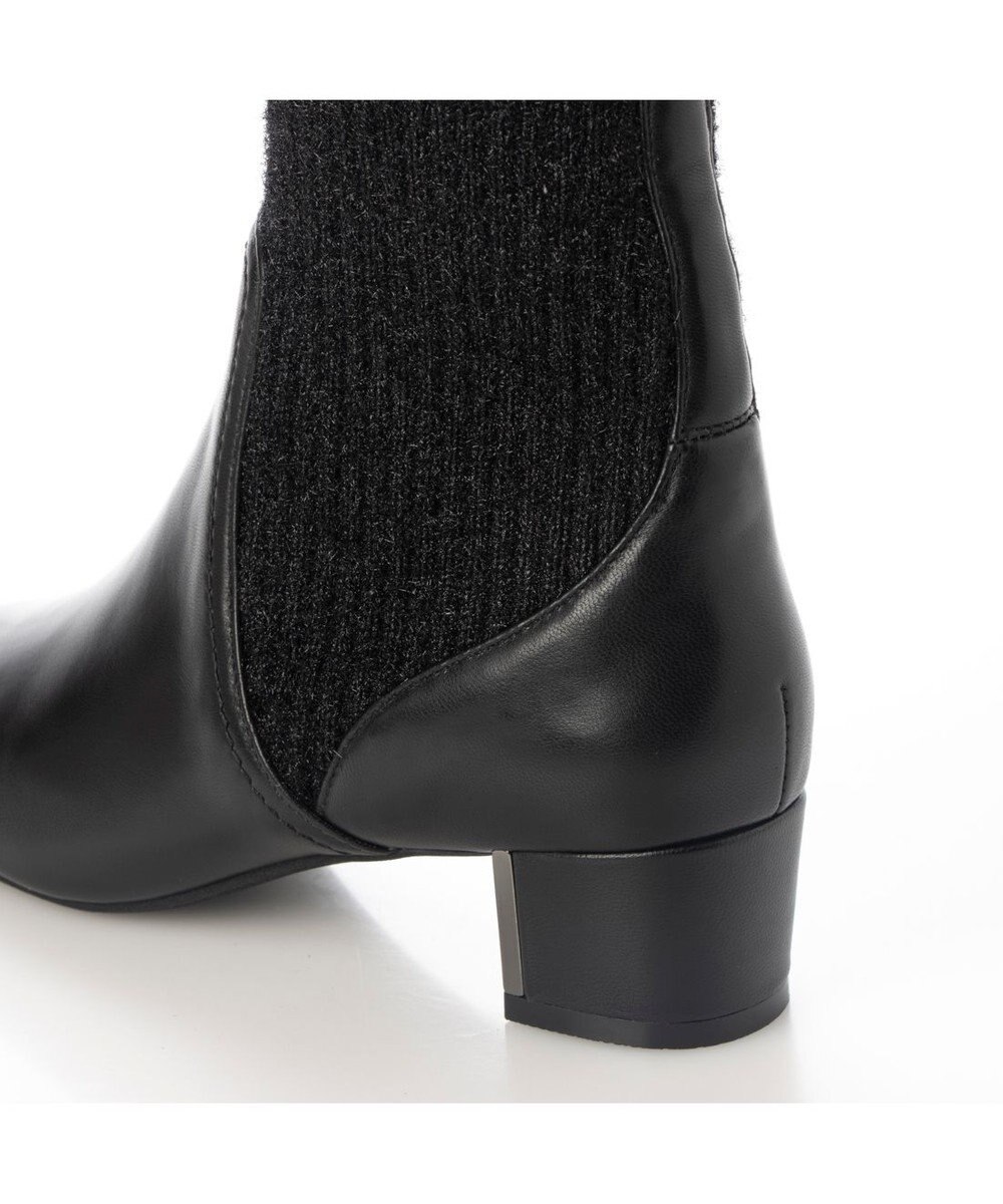 MODE ET JACOMO <MODE ET JACOMO>リブニットソックスショートブーツ 