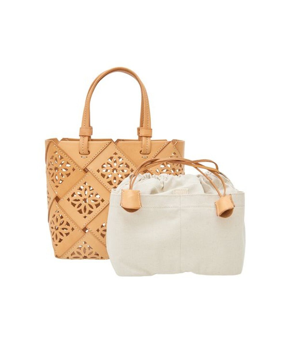 genten サスカットバスケット手提げバッグ＜S＞ 