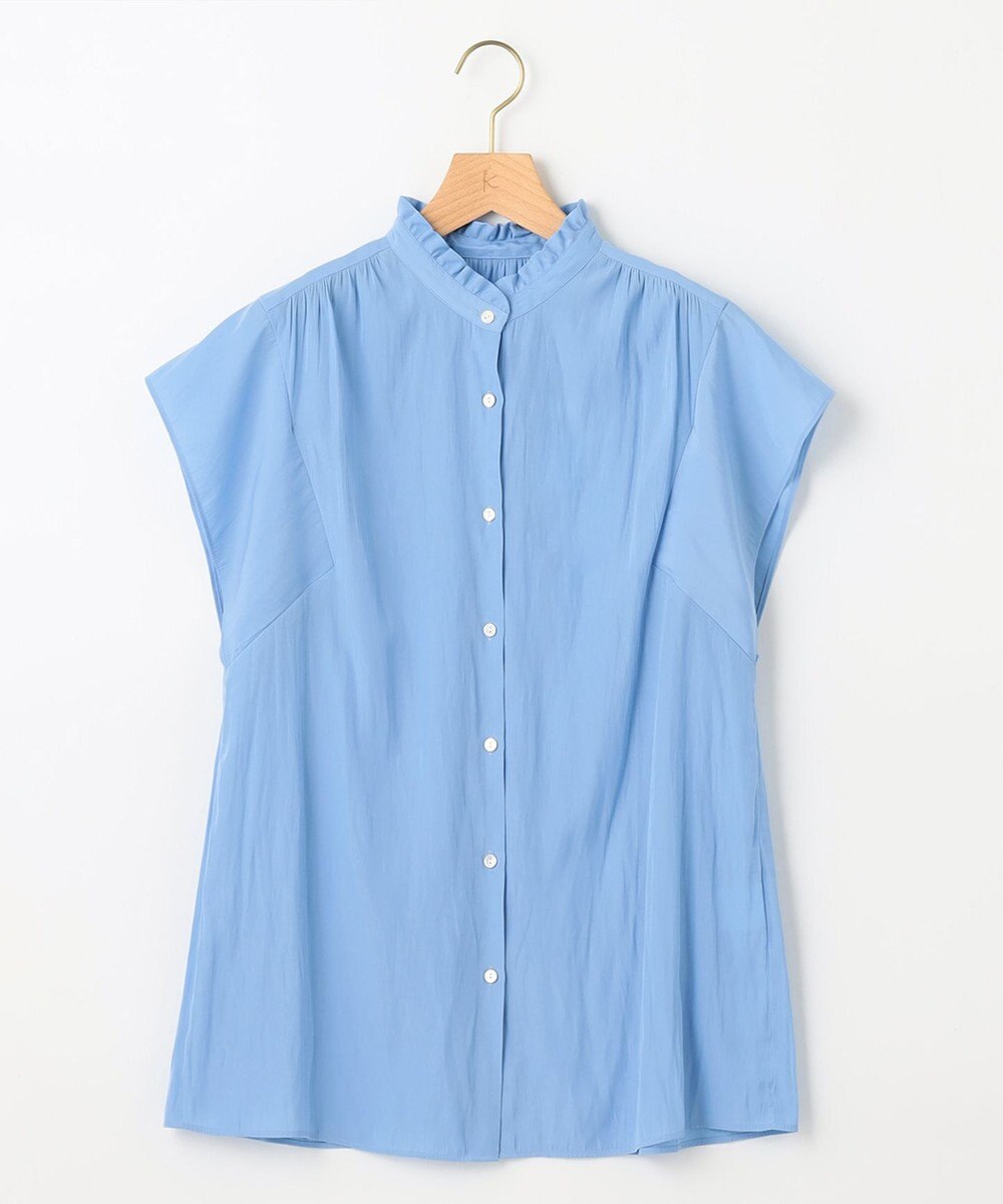 組曲 【大人気シリーズ】ギャザーライトデシン ブラウス 