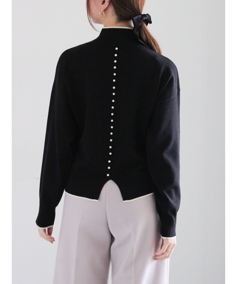 Te chichi バックパールニット 