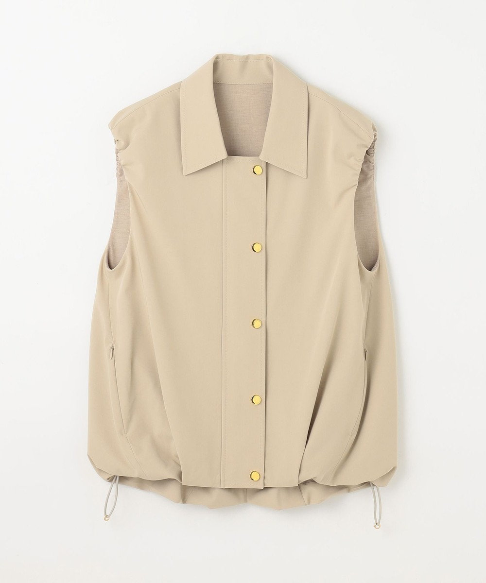 GRACE CONTINENTAL マットツイルタックジレ 