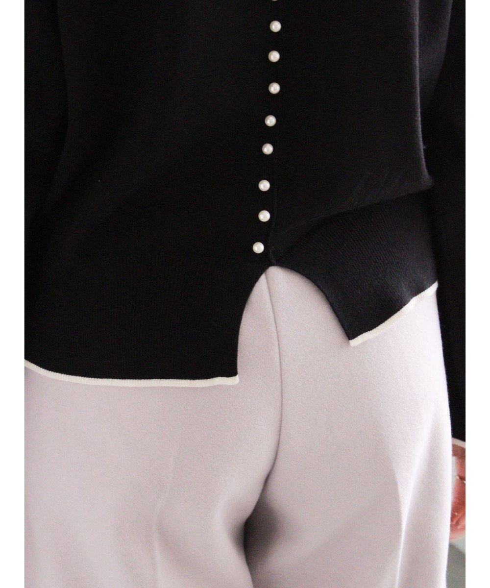 Te chichi バックパールニット 