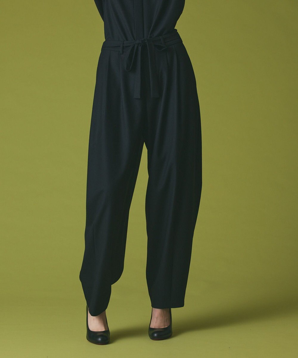 GRACE CONTINENTAL ウールワイドレッグパンツ 