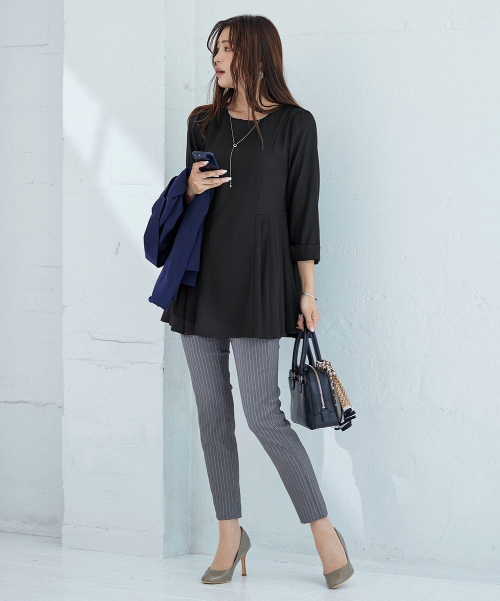 Tiaclasse 涙型ラリエットネックレス 