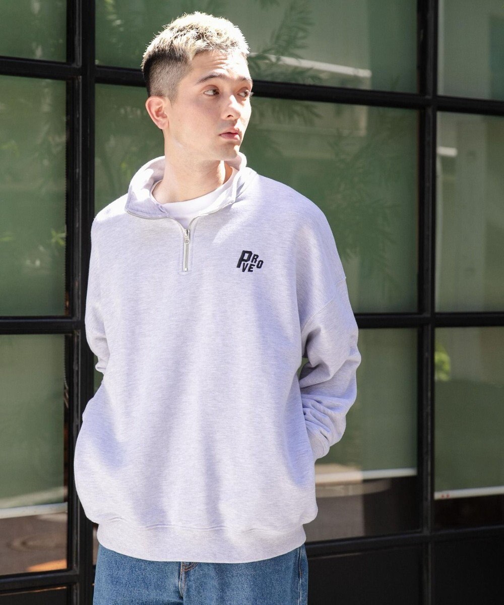 WEGO ヘビーウエイトハーフZIPワンポイントPO 