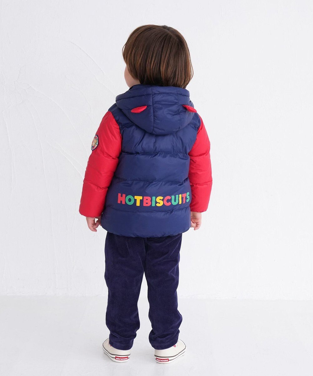 MIKI HOUSE HOT BISCUITS 【80-120cm】 シンクラウド 中綿ジャンパー 