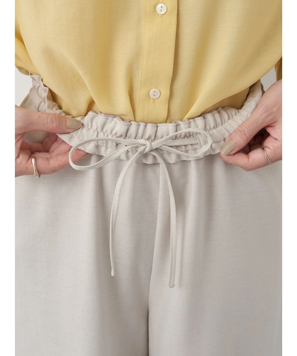 earth music&ecology ギャザーパンツ 