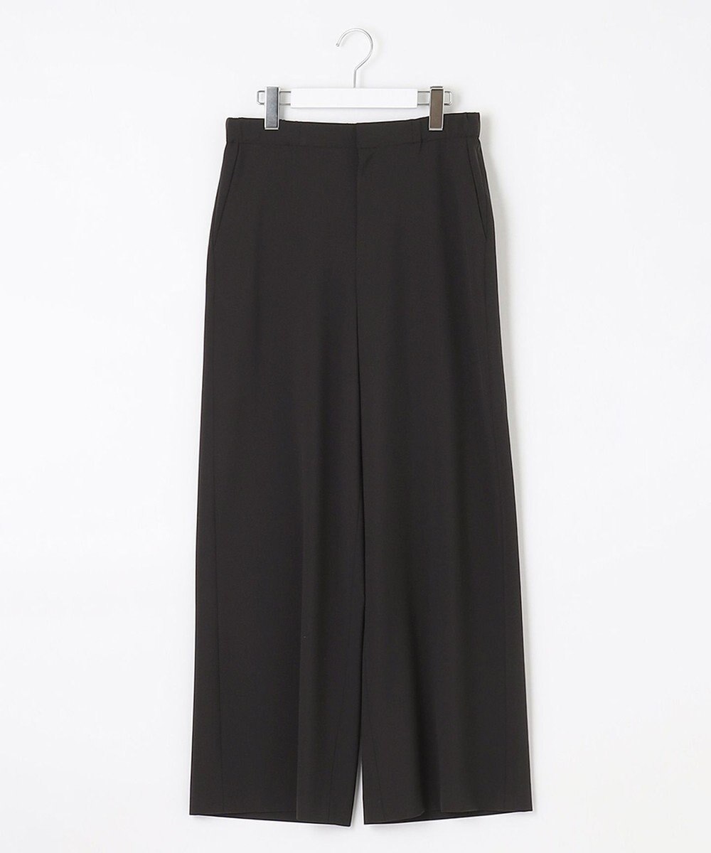 自由区 L 【洗える】ライト2WAYストレッチワイド パンツ 