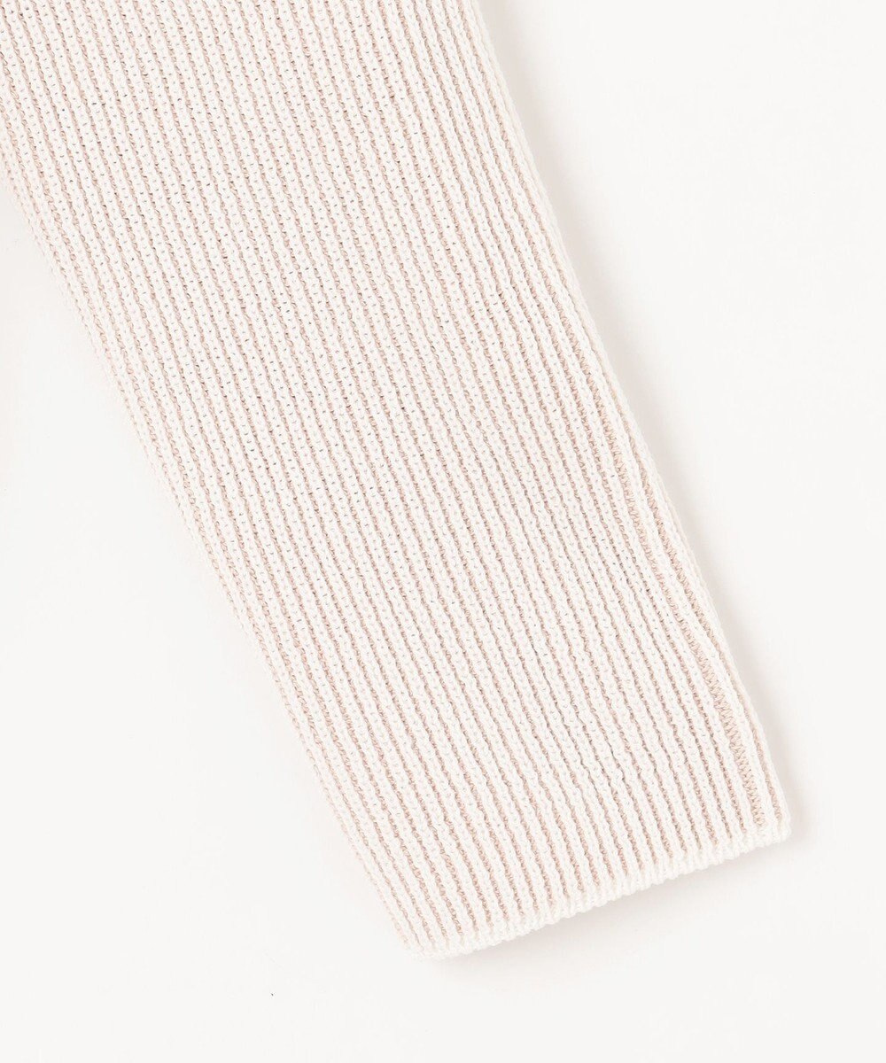 J.PRESS LADIES L 【WEB限定カラーあり・洗える】CLEAR COTTON BLEND サイドスリット ニット 