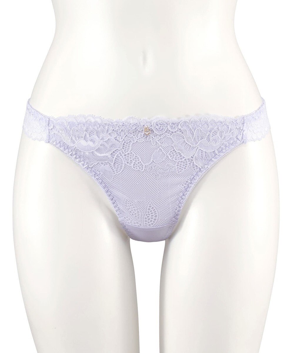 San-ai Resort（三愛水着楽園） 【northerly bra フィットシリーズ 谷間メイク】 カシュクールレースモールド Tバックショーツ M 【northerly】 