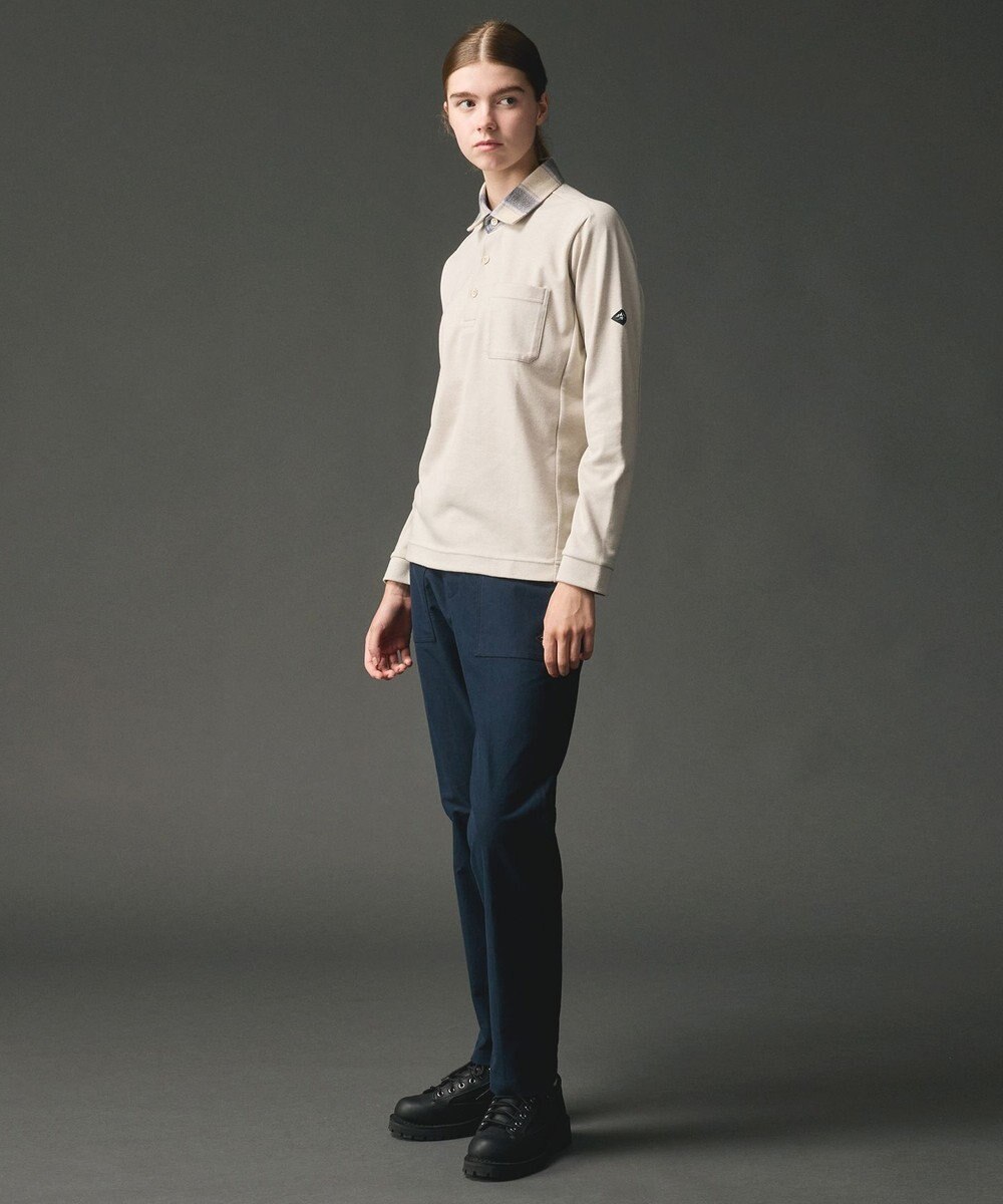 JOSEPH ABBOUD MOUNTAIN 【オーガニックコットン使用/JAPANファブリック】アウトドア ポロ 