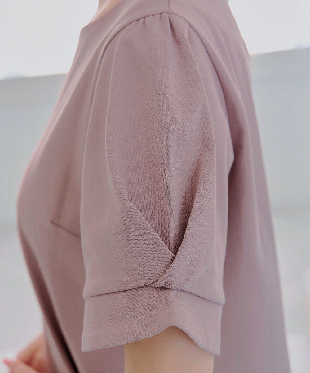 Tiaclasse 【UVケア・接触冷感】“あまラク” ハートネックカットソートップス 