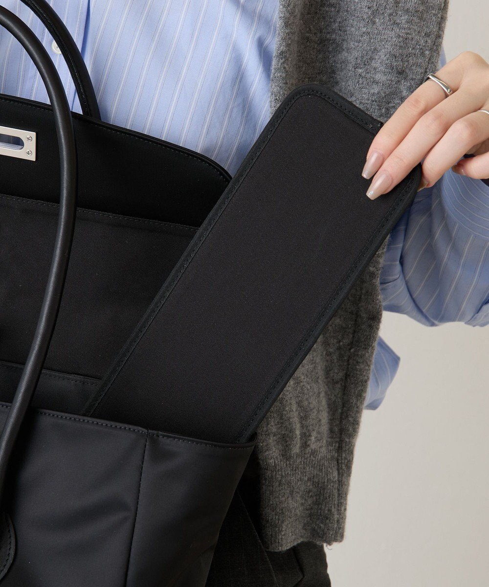 russet 《@__serako.r__企画》クラウズナイロンフラップトートバッグ(CE-1690) 