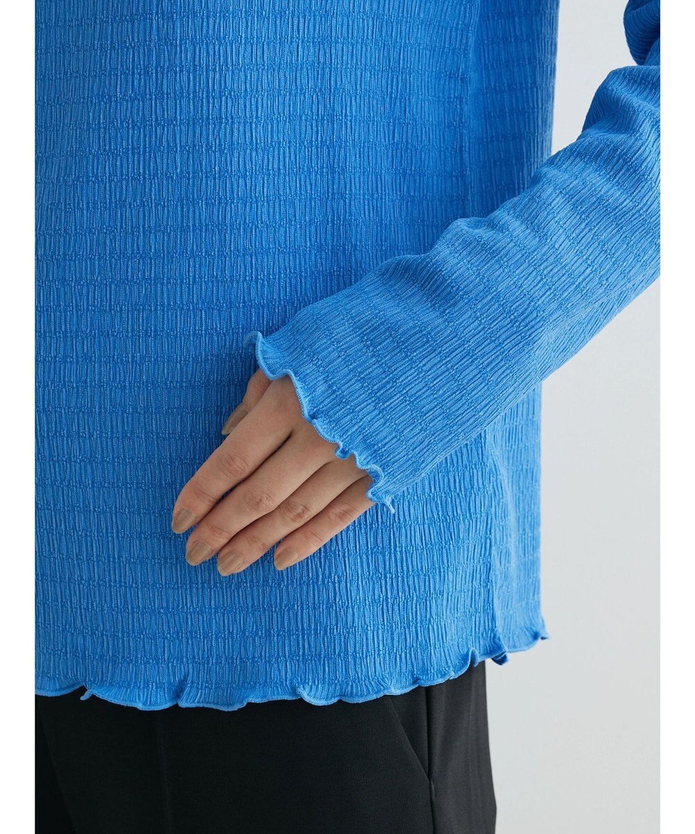 Green Parks ボートネックシャーリングカットプルオーバー 