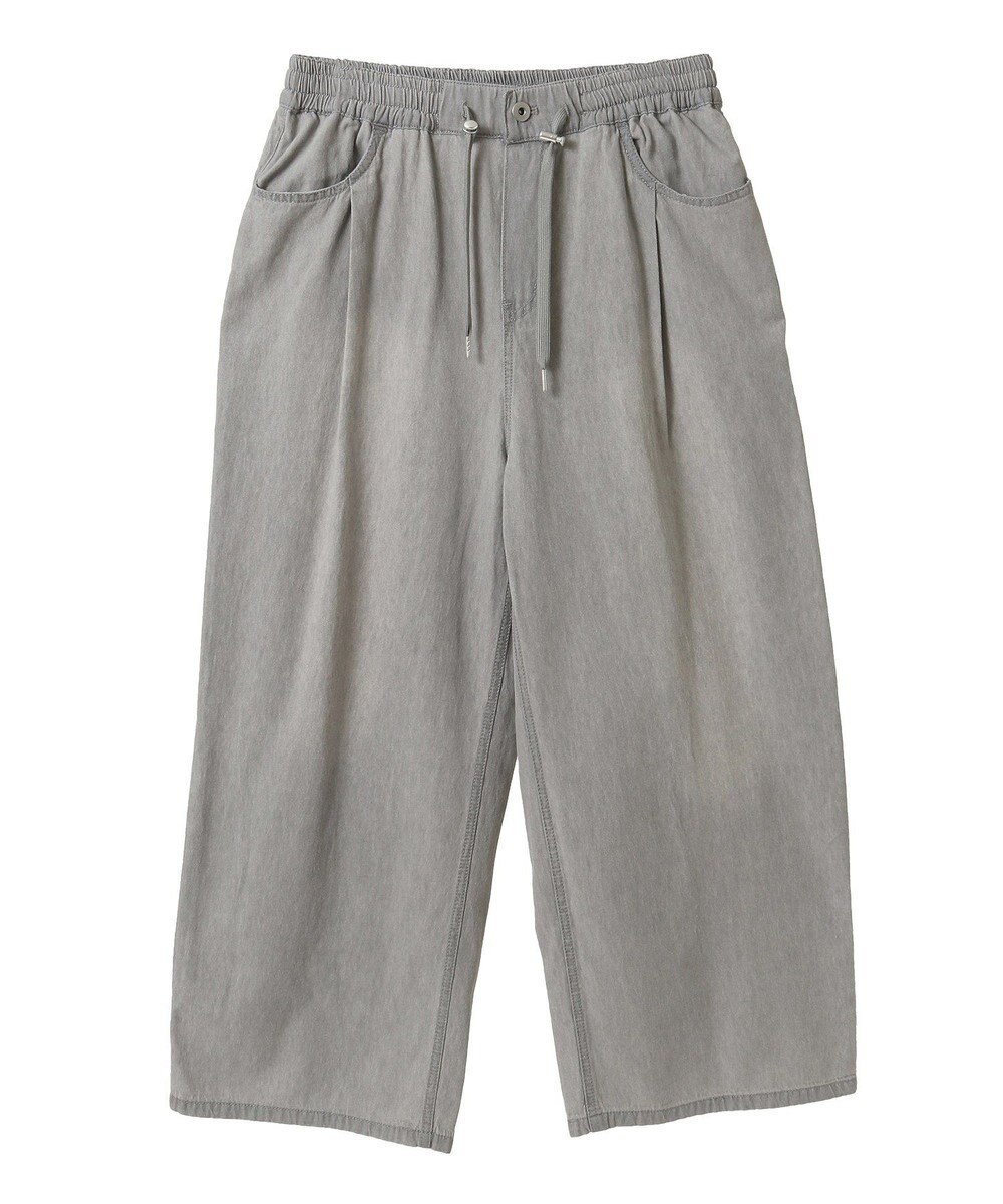 Green Parks ライトデニムワイドパンツ 