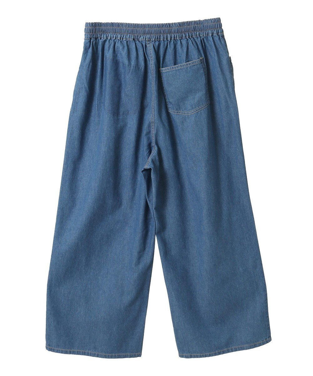 Green Parks ライトデニムワイドパンツ 
