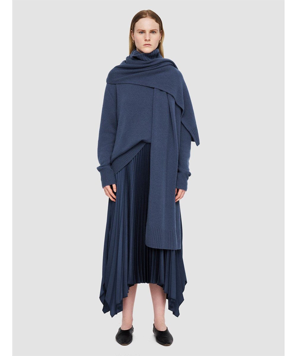 JOSEPH ニットウィーブプリッセ　プリーツスカート 