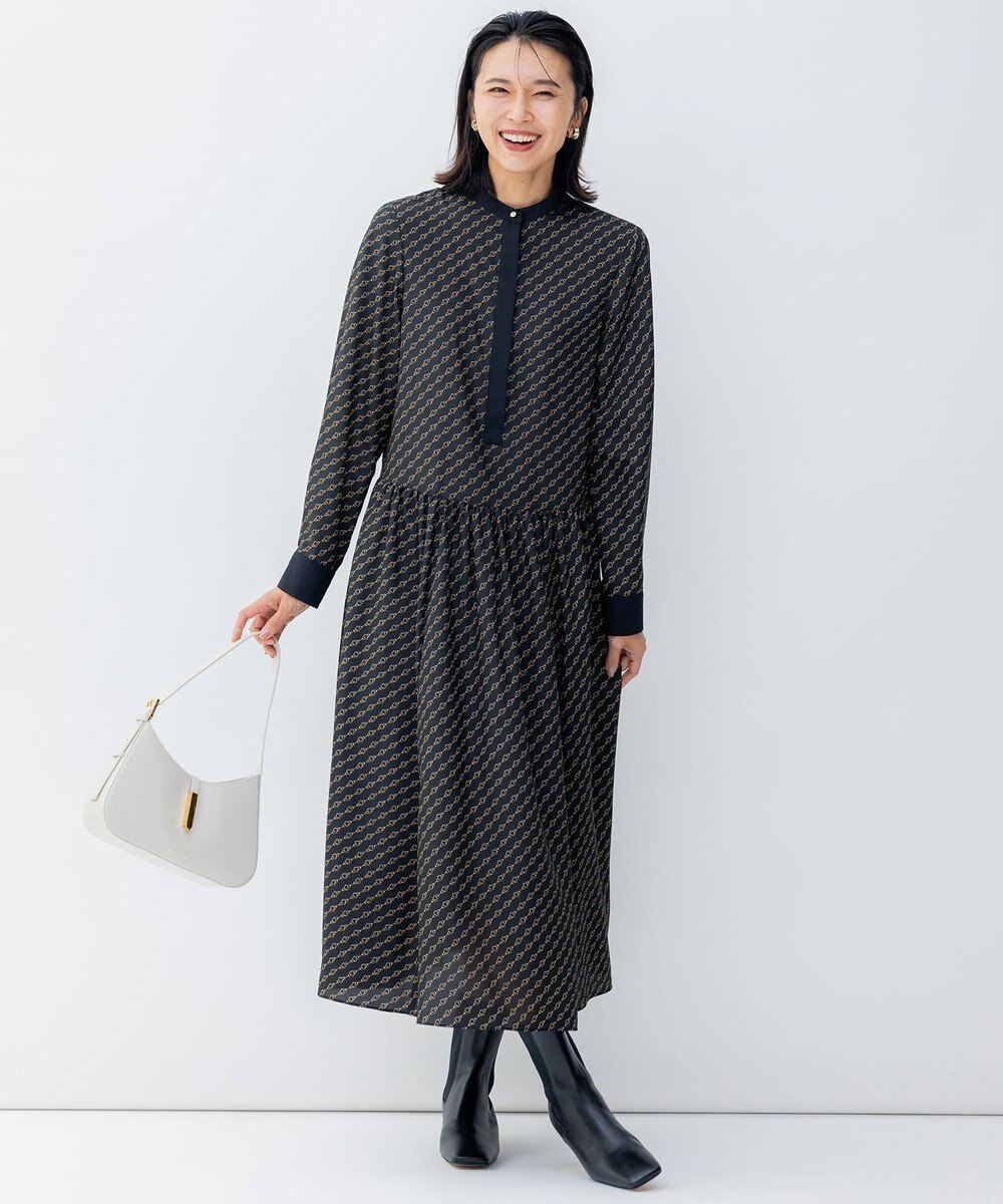 23区 【洗える】Ratti チェーンモチーフ ワンピース 